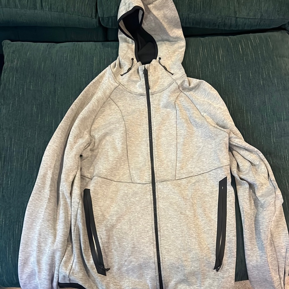Champion gray zipped hoodie